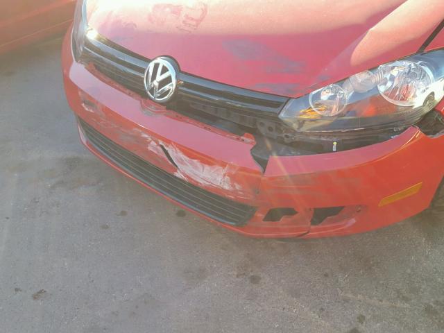 3VWKP7AJ4CM634172 - 2012 VOLKSWAGEN JETTA S 红色 照片 9