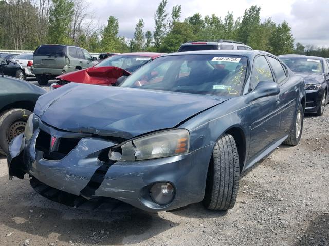2G2WP552761124152 - 2006 PONTIAC GRAND PRIX GRAY photo 2