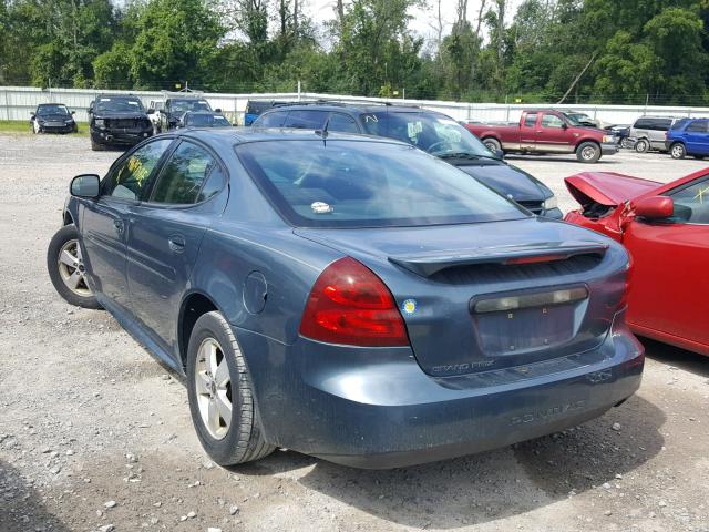 2G2WP552761124152 - 2006 PONTIAC GRAND PRIX GRAY photo 3