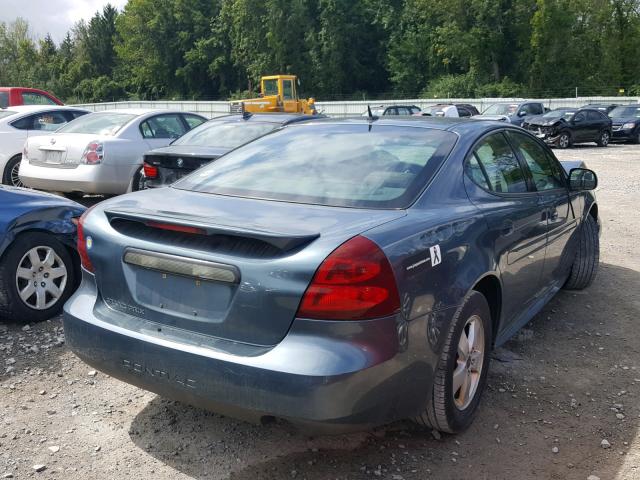 2G2WP552761124152 - 2006 PONTIAC GRAND PRIX GRAY photo 4