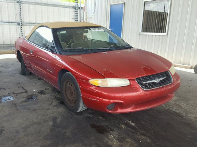 3C3EL45H4XT556574 - 1999 CHRYSLER SEBRING JX MAROON photo 1