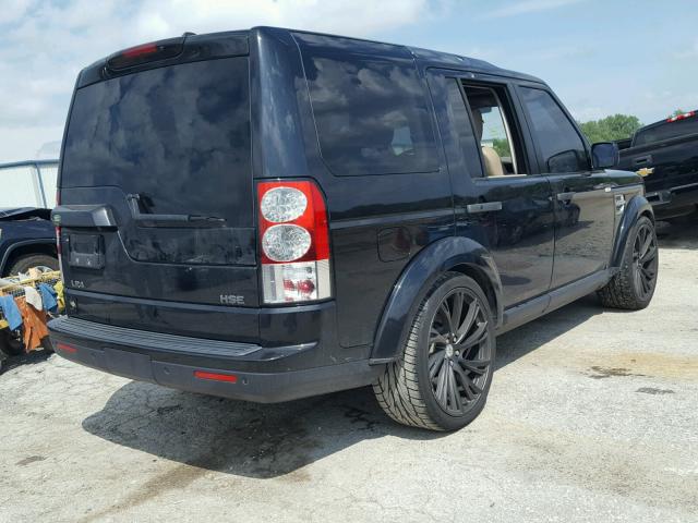 SALAK2D42AA534807 - 2010 LAND ROVER LR4 HSE LU BLACK photo 4
