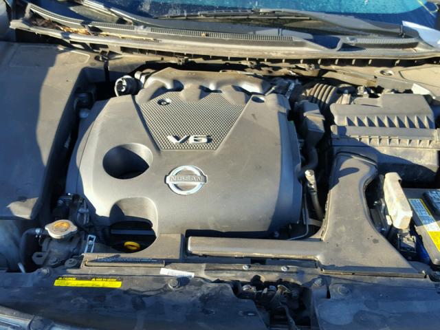 1N4AA5AP2BC841917 - 2011 NISSAN MAXIMA S Srebrny zdjęcie 7