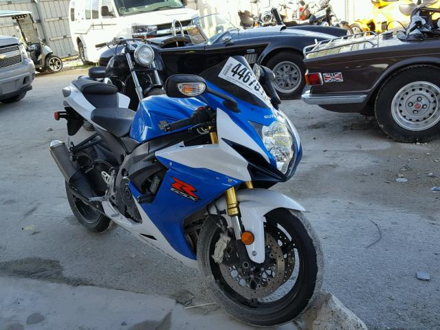 JS1GR7MA9D2100909 - 2013 SUZUKI GSX-R750 TWO TONE photo 1