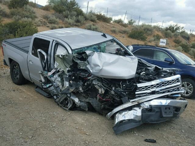 3GCUKREC4FG438396 - 2015 CHEVROLET SILVERADO SILVER photo 1