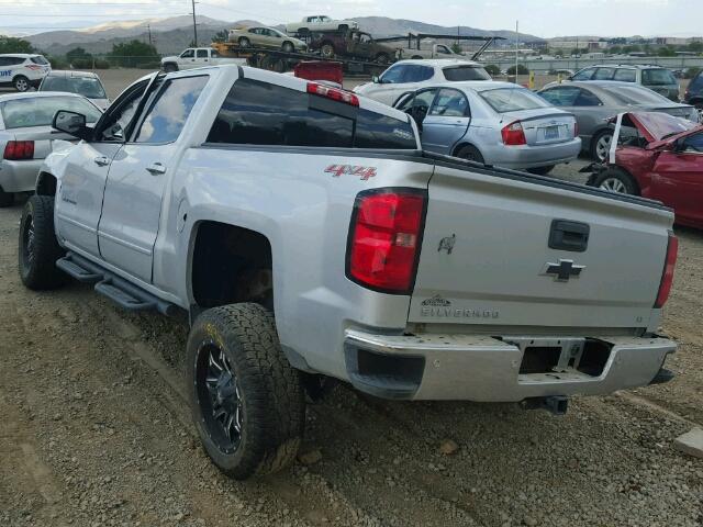 3GCUKREC4FG438396 - 2015 CHEVROLET SILVERADO SILVER photo 3