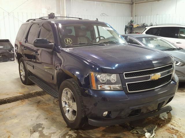 1GNEC23359R276074 - 2009 CHEVROLET TAHOE BLUE photo 1