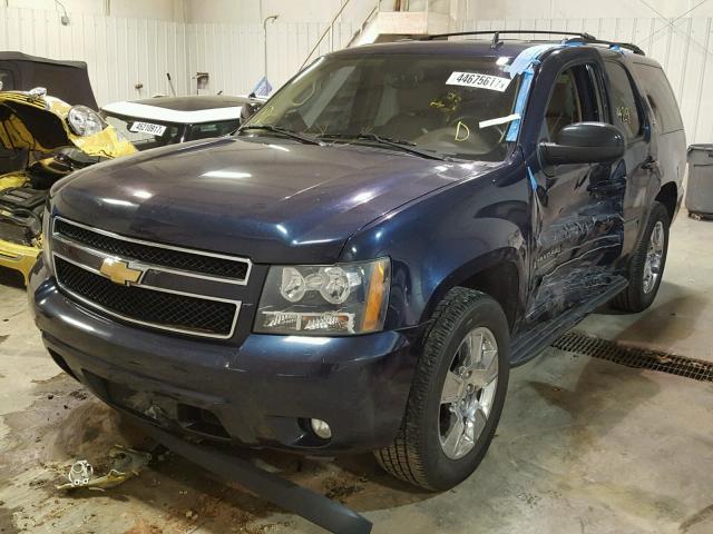 1GNEC23359R276074 - 2009 CHEVROLET TAHOE BLUE photo 2