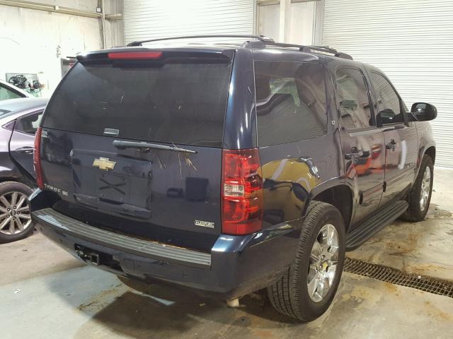 1GNEC23359R276074 - 2009 CHEVROLET TAHOE BLUE photo 4