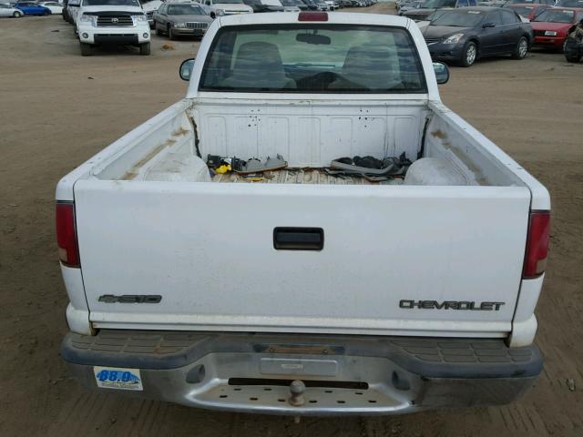 1GCCS144XW8237390 - 1998 CHEVROLET S TRUCK S1 WHITE photo 6