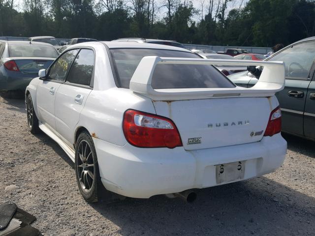 JF1GD70654L512749 - 2004 SUBARU IMPREZA WR WHITE photo 3