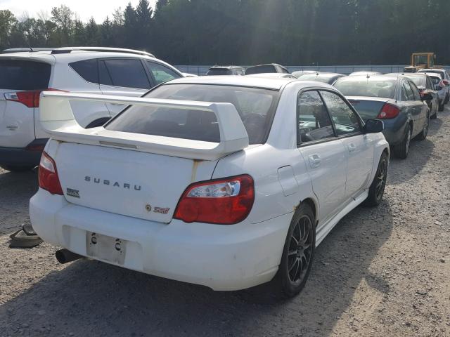 JF1GD70654L512749 - 2004 SUBARU IMPREZA WR WHITE photo 4