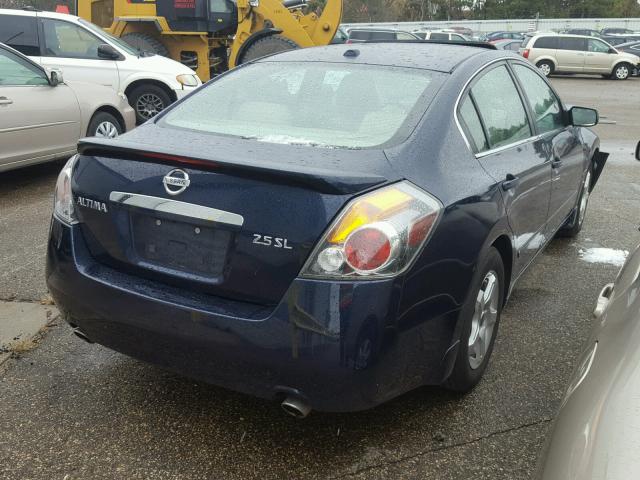 1N4AL21E18N433218 - 2008 NISSAN ALTIMA BLUE photo 4