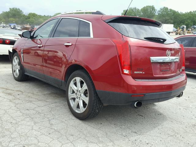 3GYFNFEY1AS592736 - 2010 CADILLAC SRX PREMIU RED photo 3