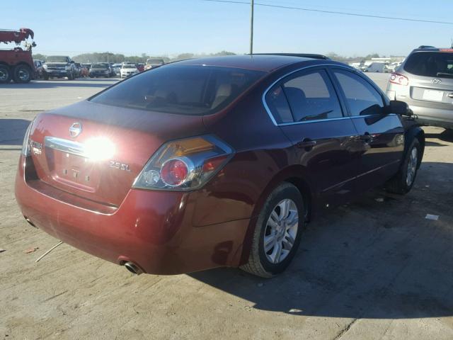 1N4AL2AP5AC194159 - 2010 NISSAN ALTIMA BAS RED photo 4