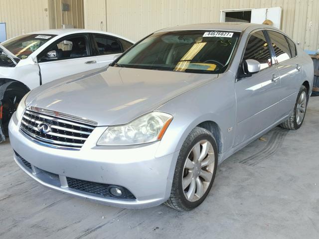 JNKAY01F86M263398 - 2006 INFINITI M35 BASE SILVER photo 2