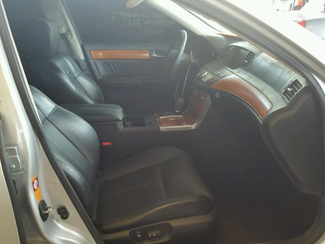 JNKAY01F86M263398 - 2006 INFINITI M35 BASE SILVER photo 5