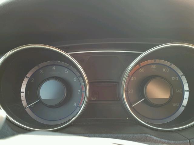 5NPEC4AB1CH416571 - 2012 HYUNDAI SONATA SE 黑色 照片 8