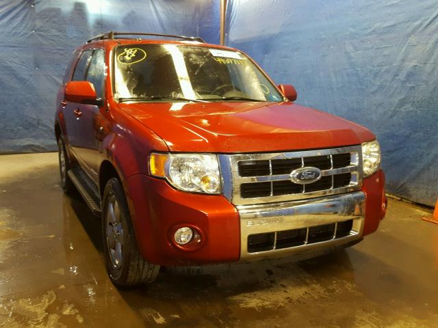 1FMCU94198KA90821 - 2008 FORD ESCAPE LIM RED photo 1