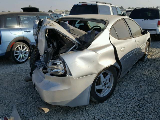 2G2WP522641285688 - 2004 PONTIAC GRAND PRIX SILVER photo 4