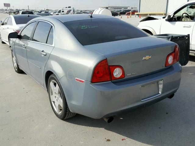 1G1ZJ57728F175968 - 2008 CHEVROLET MALIBU 2LT BLACK photo 3