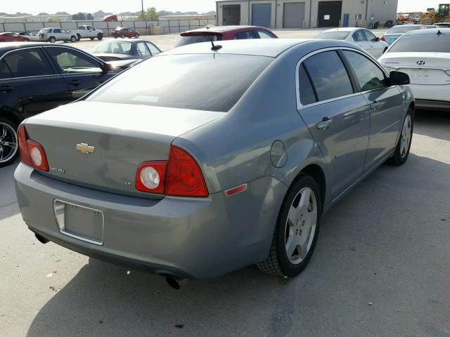 1G1ZJ57728F175968 - 2008 CHEVROLET MALIBU 2LT BLACK photo 4