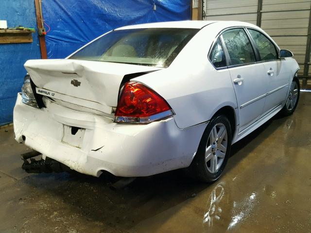 2G1WG5E37C1277008 - 2012 CHEVROLET IMPALA LT WHITE photo 4