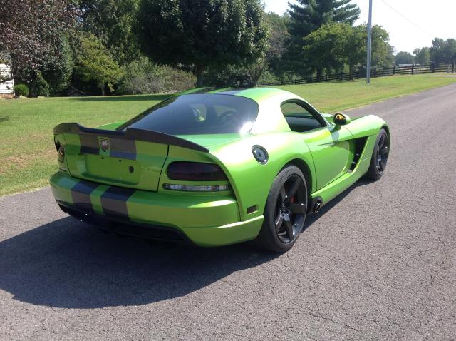 1B3JZ69Z28V200540 - 2008 DODGE VIPER SRT- GREEN photo 4