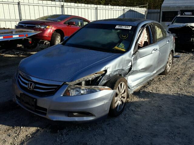 1HGCP2F88CA044118 - 2012 HONDA ACCORD EXL BLUE photo 2