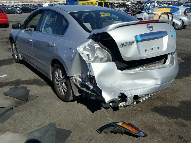 1N4AL2AP6CN512510 - 2012 NISSAN ALTIMA BAS SILVER photo 3