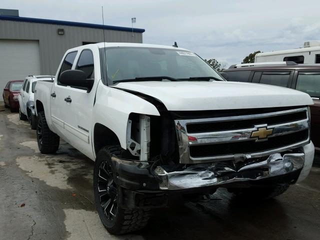 3GCRKSE38AG220497 - 2010 CHEVROLET SILVERADO WHITE photo 1