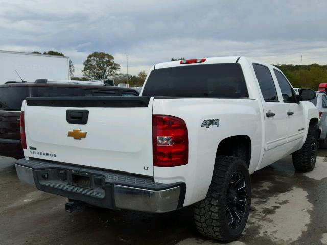 3GCRKSE38AG220497 - 2010 CHEVROLET SILVERADO WHITE photo 4