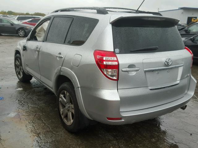 JTMWF4DV1B5038851 - 2011 TOYOTA RAV4 SILVER photo 3