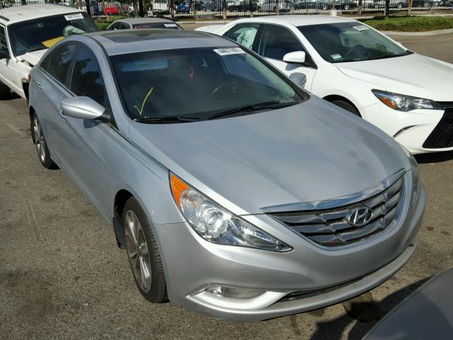 5NPEC4AB9DH598747 - 2013 HYUNDAI SONATA SE SILVER photo 1