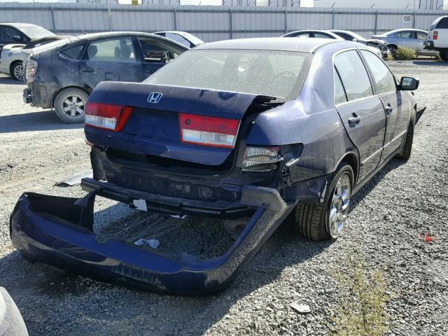 JHMCM56363C029424 - 2003 HONDA ACCORD BLUE photo 4