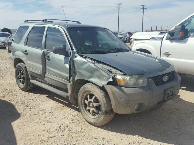 1FMYU03175KB43272 - 2005 FORD ESCAPE XLT GREEN photo 1