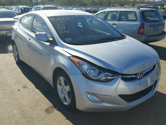 KMHDH4AE3CU253544 - 2012 HYUNDAI ELANTRA GL SILVER photo 1