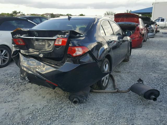 JH4CU2F47CC022327 - 2012 ACURA TSX BLACK photo 4