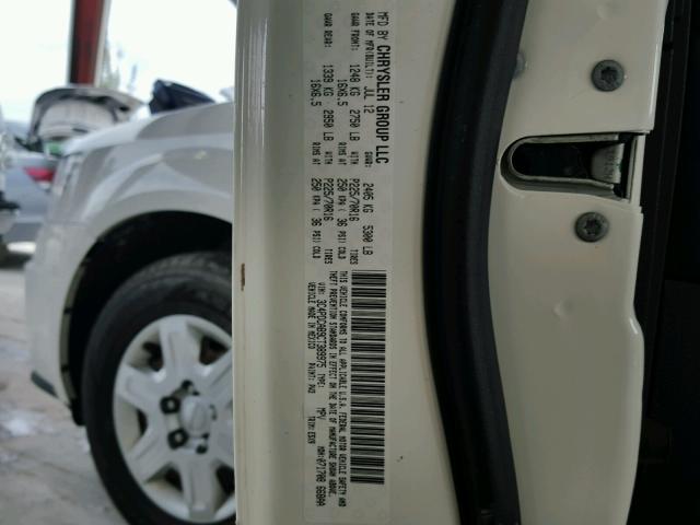 3C4PDCAB9CT389975 - 2012 DODGE JOURNEY WHITE photo 10