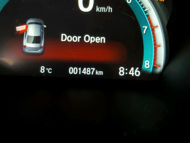 2HGFC2F8XHH038502 - 2017 HONDA CIVIC EX BLACK photo 8