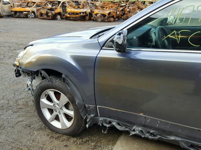 4S4BRBNC4E3271626 - 2014 SUBARU OUTBACK 2. BLUE photo 9