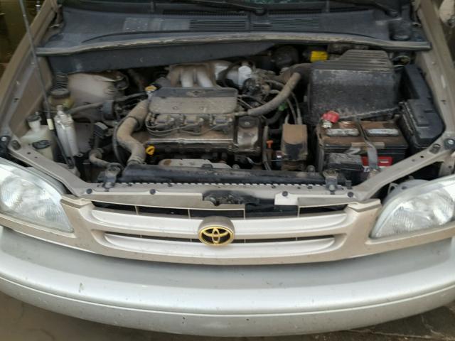 4T3ZF13C4YU252942 - 2000 TOYOTA SIENNA LE BEIGE photo 7