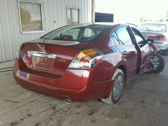 1N4AL2AP8AN481855 - 2010 NISSAN ALTIMA BAS MAROON photo 4