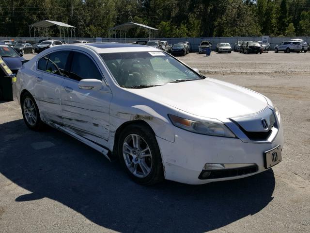 19UUA86539A017786 - 2009 ACURA TL WHITE photo 1