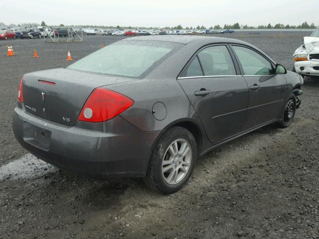 1G2ZG558X64212697 - 2006 PONTIAC G6 SE1 CHARCOAL photo 4