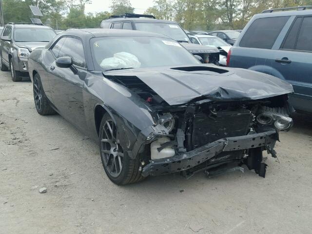 2C3CDZFJ8GH213567 - 2016 DODGE CHALLENGER BLACK photo 1