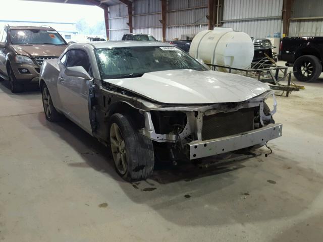 2G1FB1E38C9202598 - 2012 CHEVROLET CAMARO LT SILVER photo 1