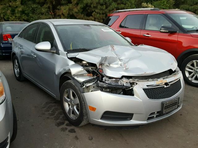 1G1PC5SBXE7112345 - 2014 CHEVROLET CRUZE LT SILVER photo 1