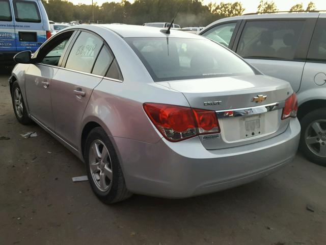 1G1PC5SBXE7112345 - 2014 CHEVROLET CRUZE LT SILVER photo 3