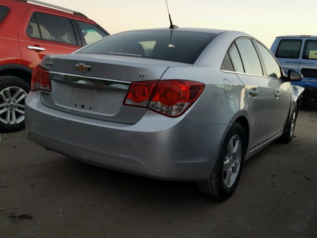 1G1PC5SBXE7112345 - 2014 CHEVROLET CRUZE LT SILVER photo 4